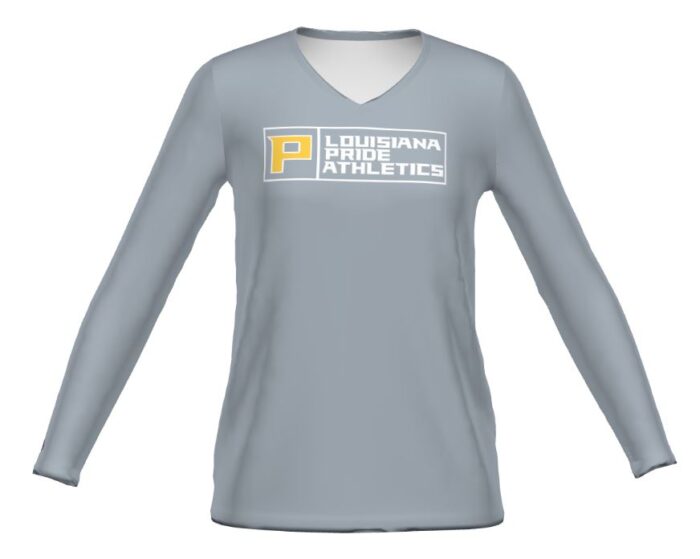 Women's Cotton-Touch™ Poly Long Sleeve Tee - Gray PB