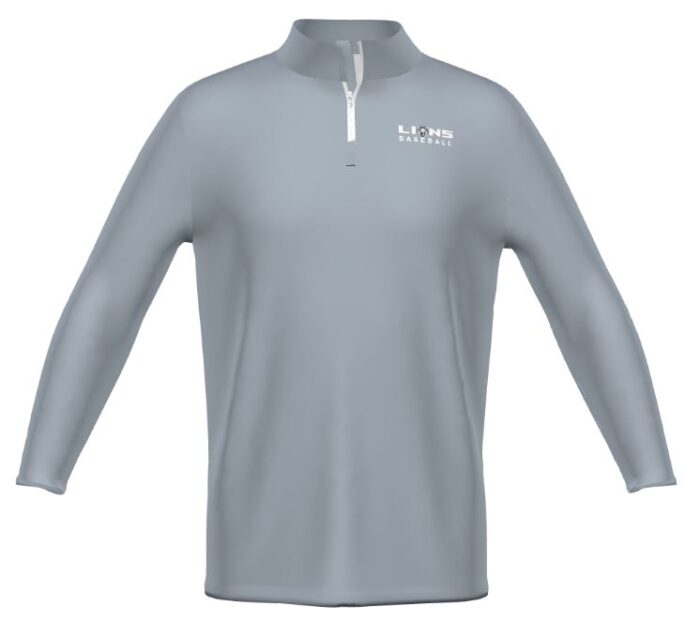 Men's FreeStyle Cotton-Touch™ Poly 1/4 Zip Pullover - Gray LB