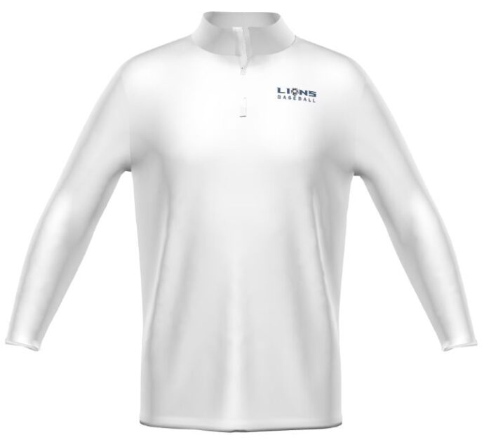 Men's FreeStyle Cotton-Touch™ Poly 1/4 Zip Pullover - White LB