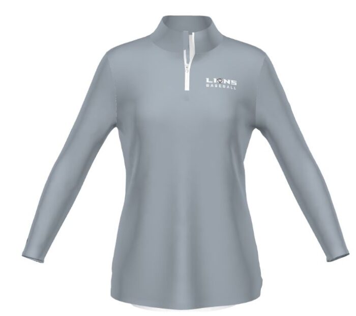 Women's FreeStyle Cotton-Touch™ Poly 1/4 Zip Pullover - Gray LB