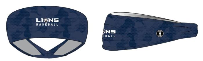 FreeStyle Sublimated Headband Neon Navy Camo LB