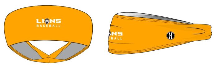 FreeStyle Sublimated Headband Gold LB